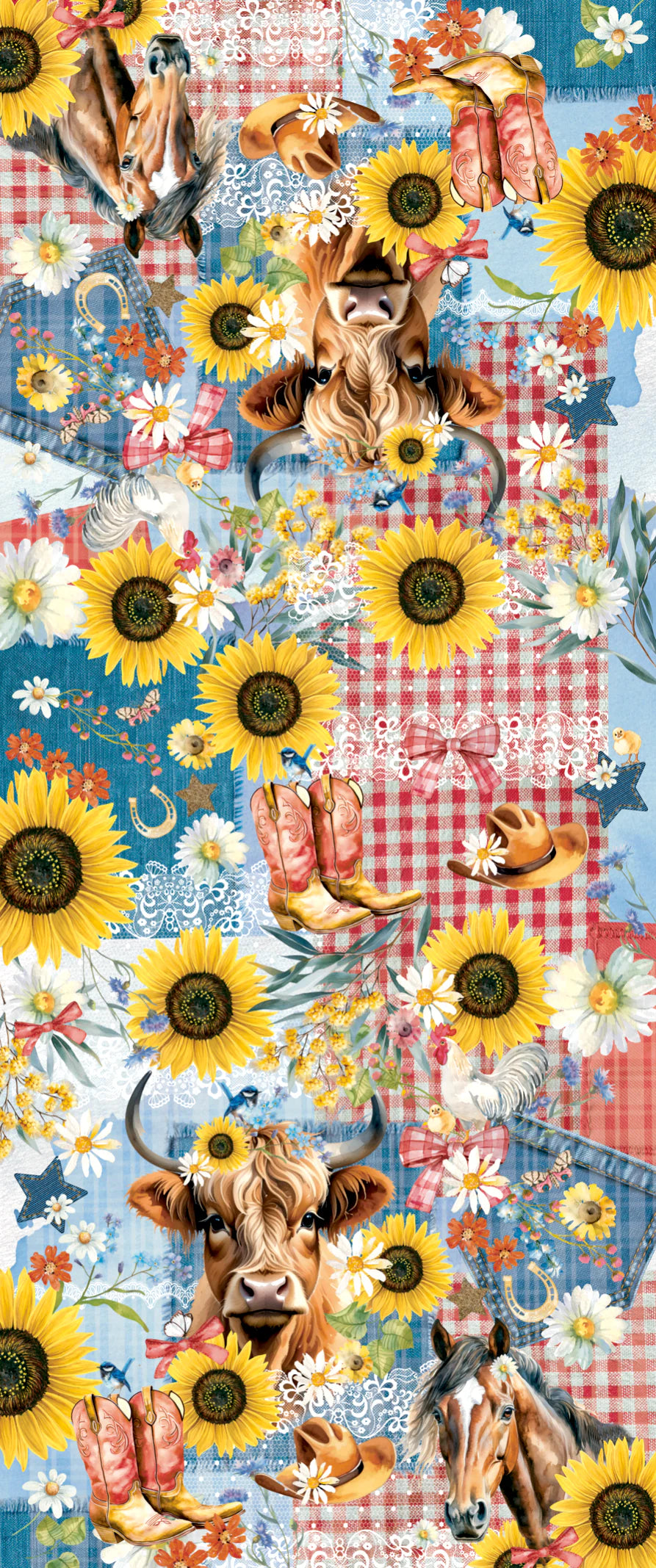 Lisa Pollock Reversible Artistry Scarf Wrap | Sunny Country