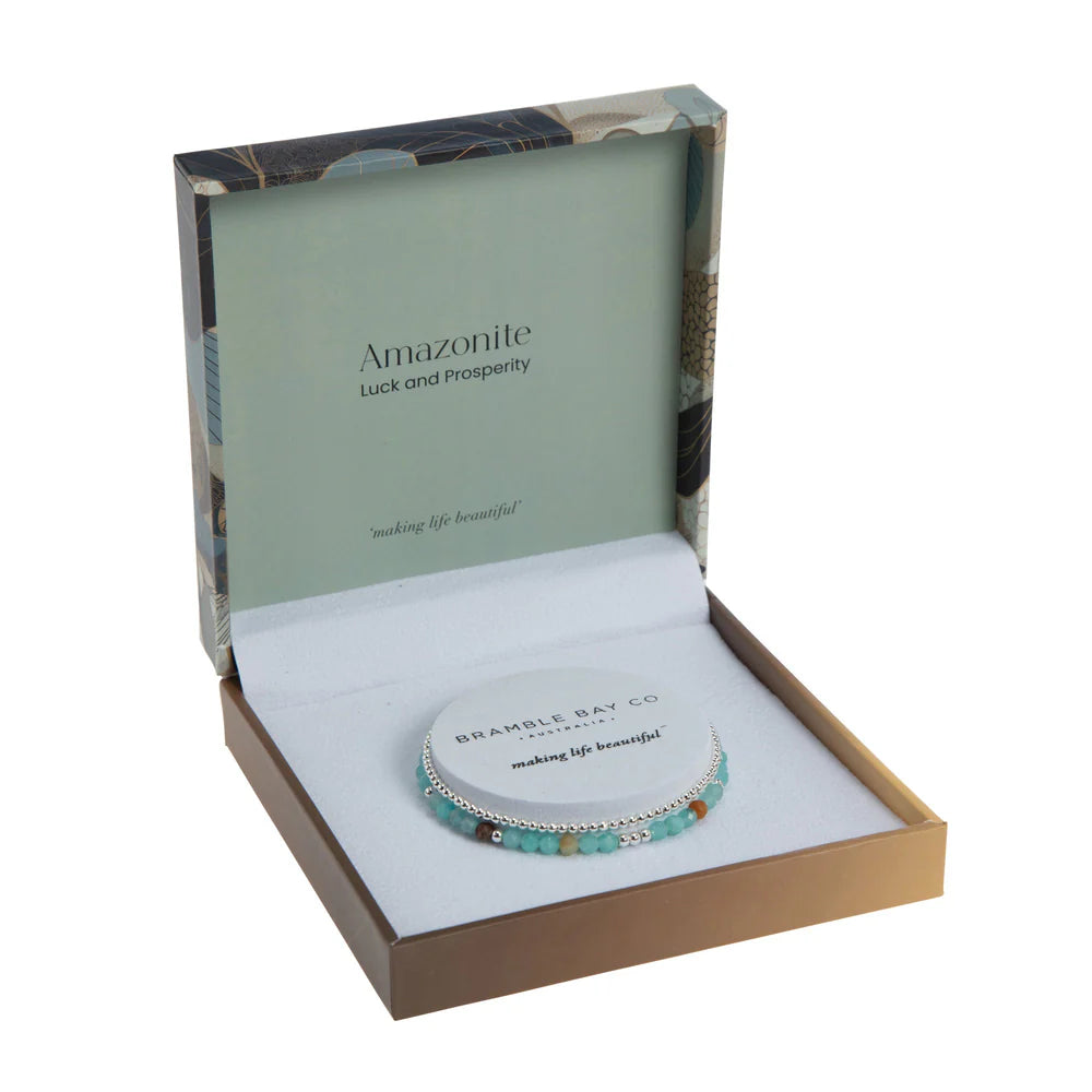 The Summer Bloom Collection Bracelet | Amazonite