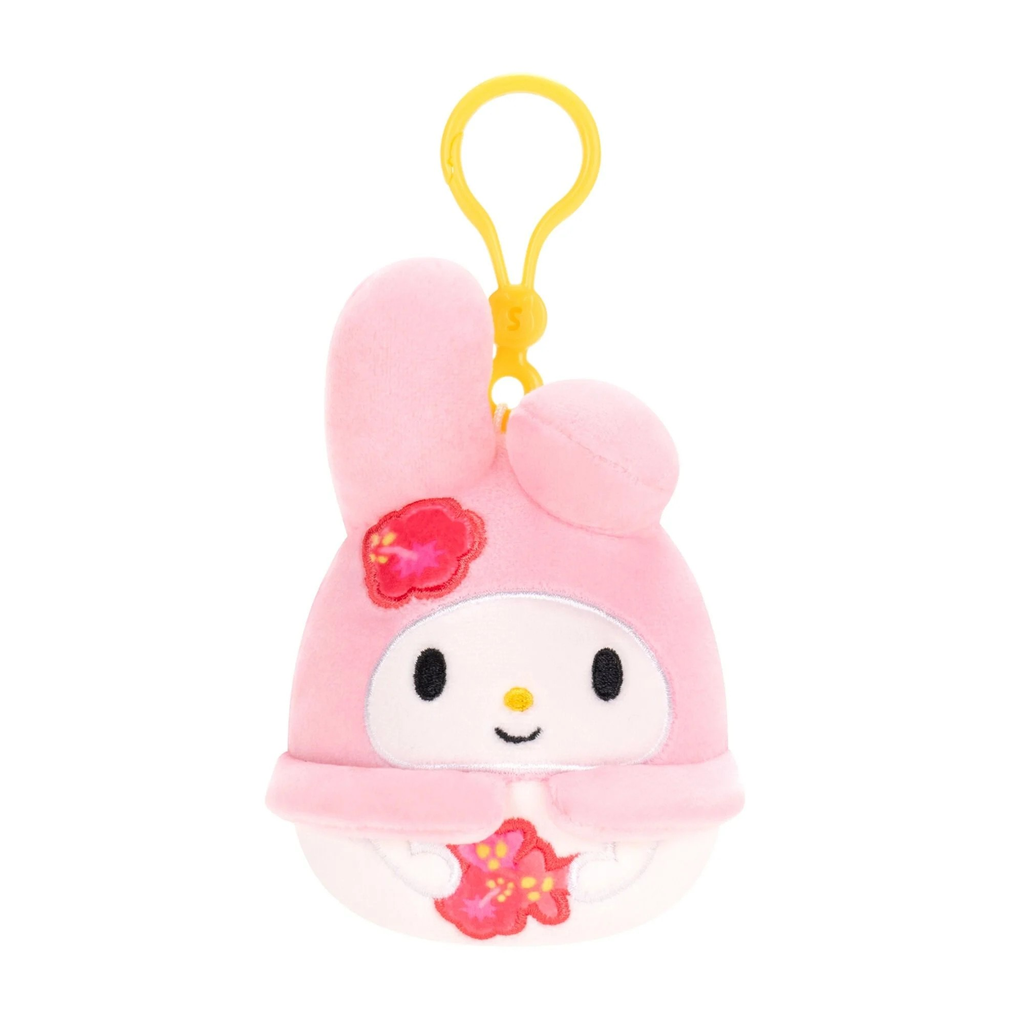 Squishmallows Hello Kitty & Friends Tropical 3.5inch Clip | My Melody