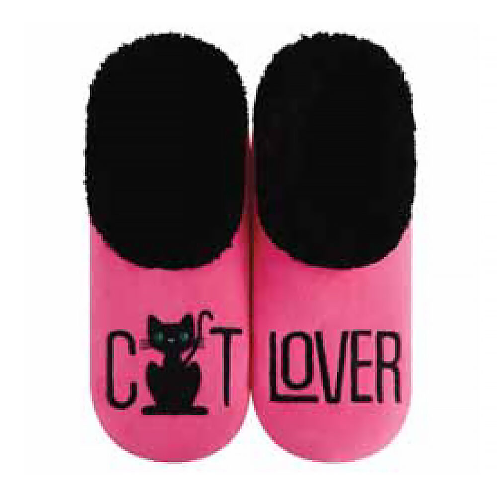 Slumbies Cat Lover Slippers