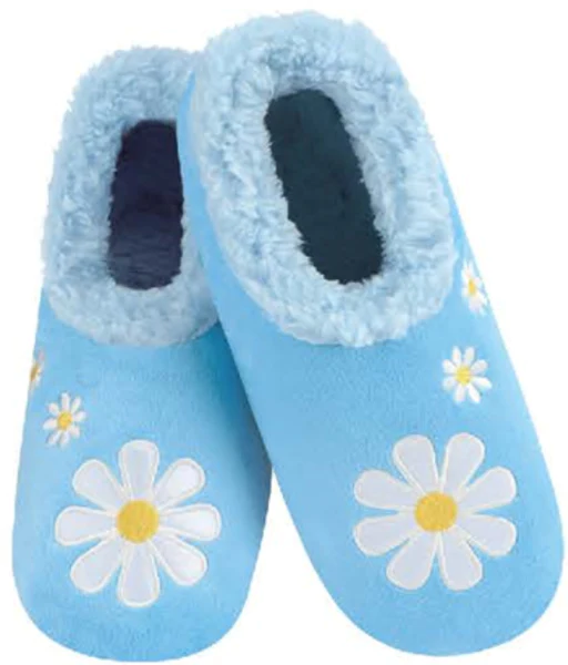 Slumbies Daisy Blue Skies Slippers