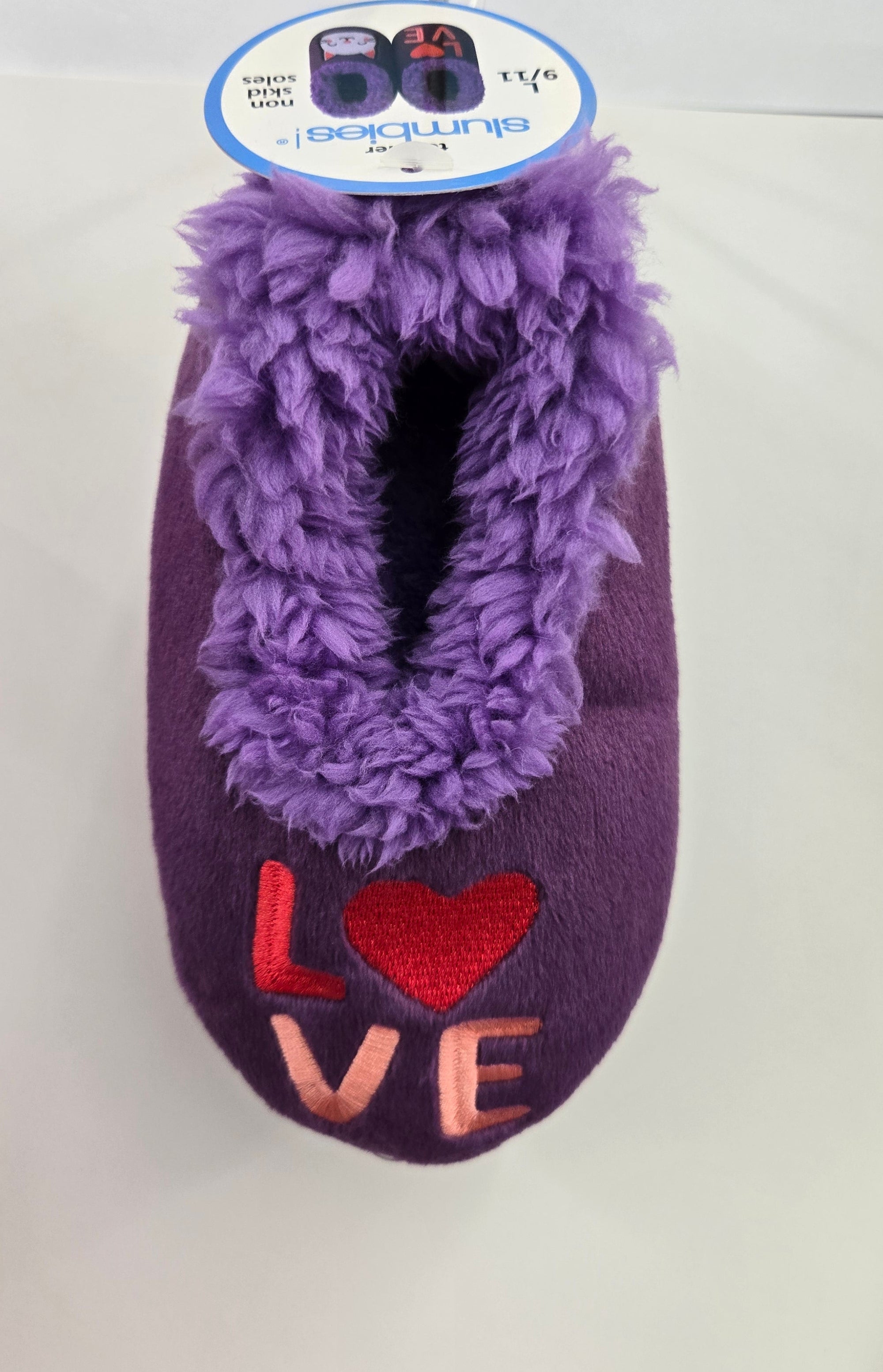 Slumbies Toddler Love Slippers