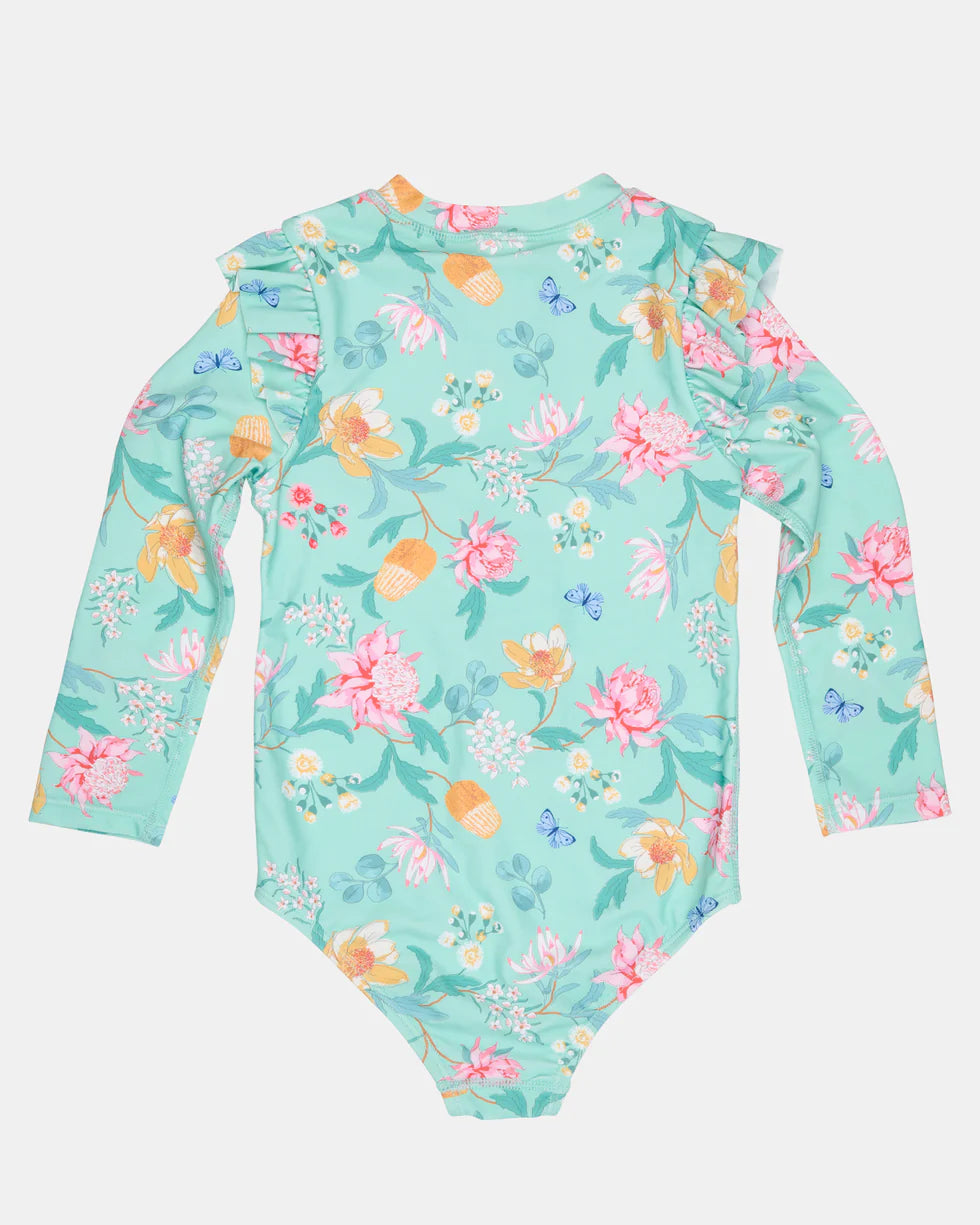Toshi Swim Bodysuit Ripple | Waratah Mint