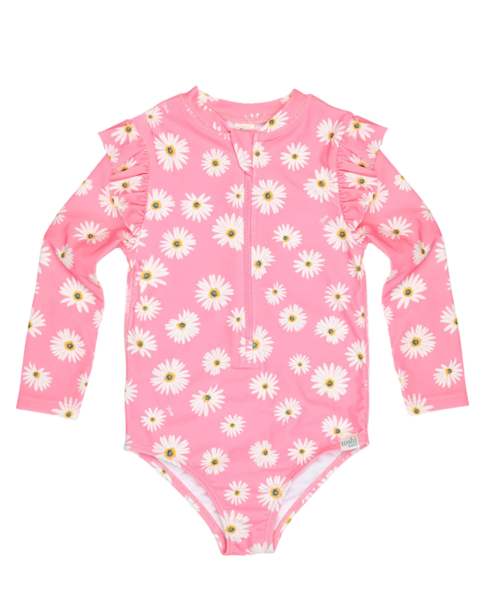 Toshi Swim Bodysuit Ripple | Daisy Watermelon