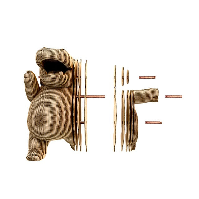 Cartonic 3D Cardboard Puzzle | Safari Trio