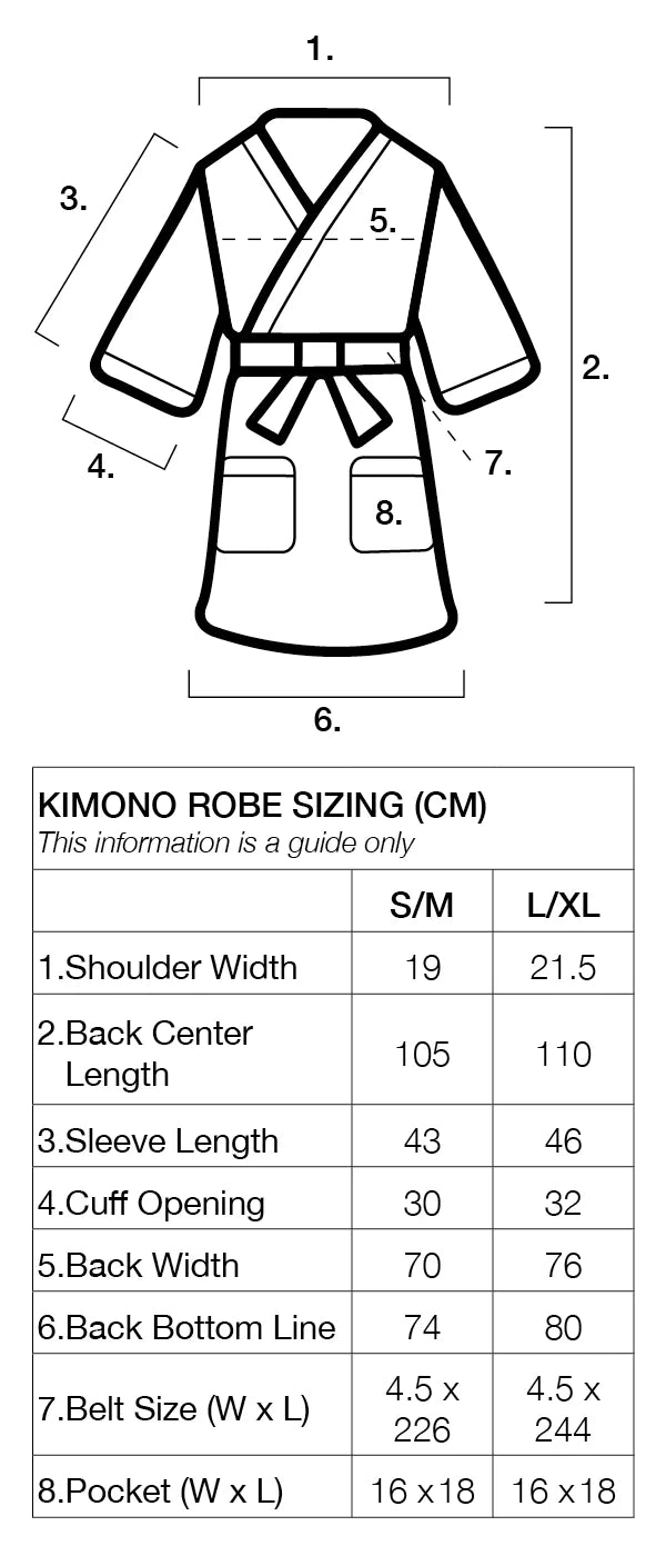Kimono Robe Confetti