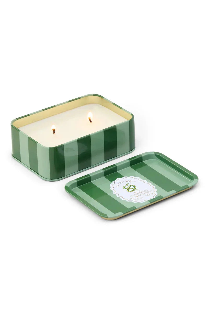 Paddywax Tin Candle | Lush Palms