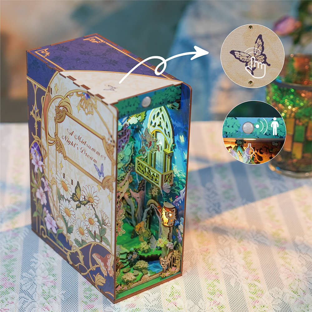 Tonecheer 3D Puzzle Book Nook | A Midsummer Night's Dream