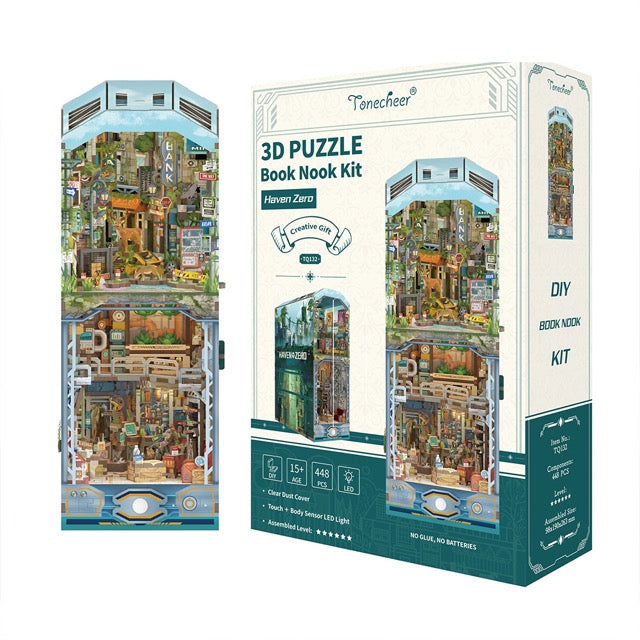 Tonecheer 3D Puzzle Book Nook | Haven Zero
