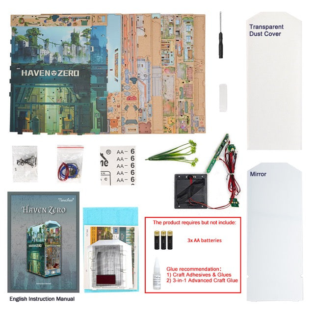 Tonecheer 3D Puzzle Book Nook | Haven Zero