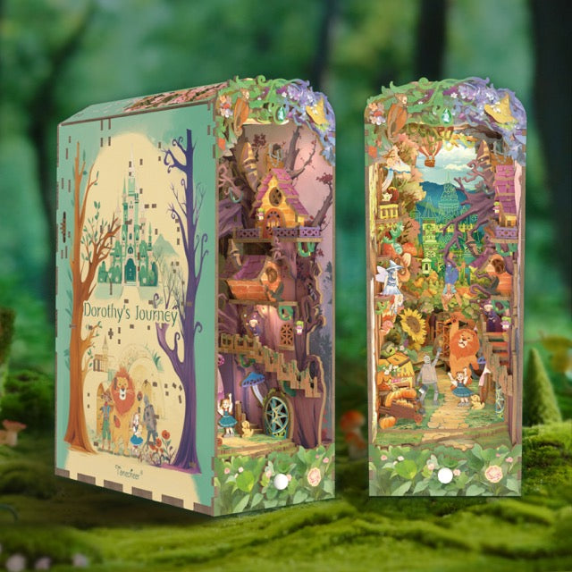 Tonecheer 3D Puzzle Book Nook | Dorothy's Journey