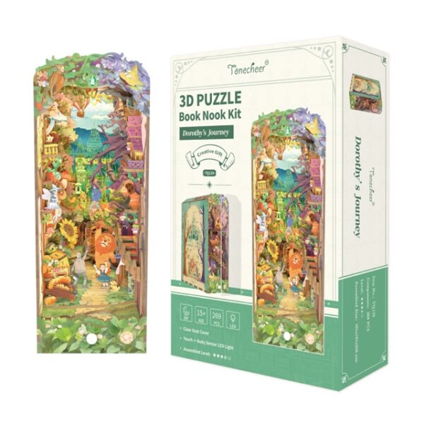 Tonecheer 3D Puzzle Book Nook | Dorothy's Journey