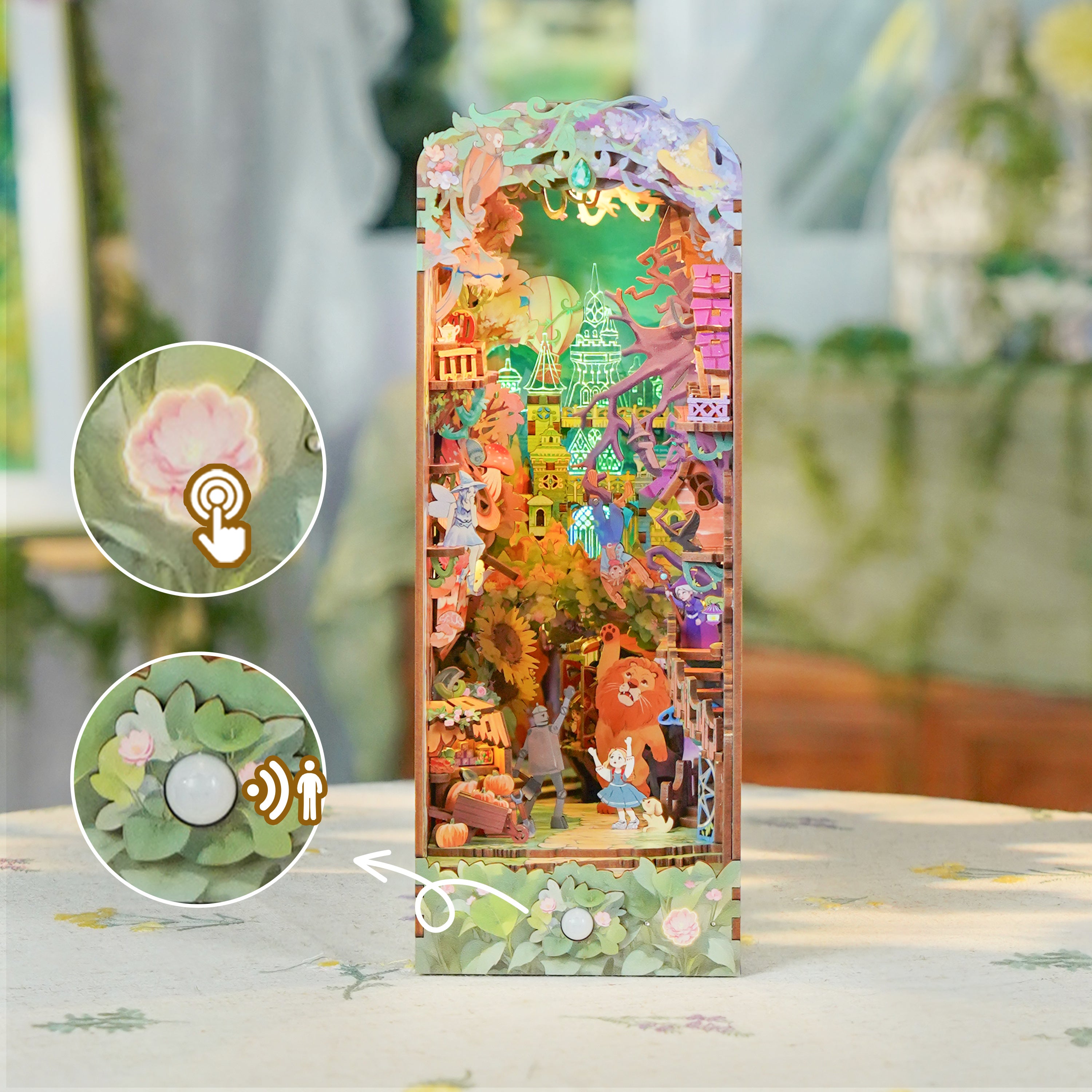 Tonecheer 3D Puzzle Book Nook | Dorothy's Journey