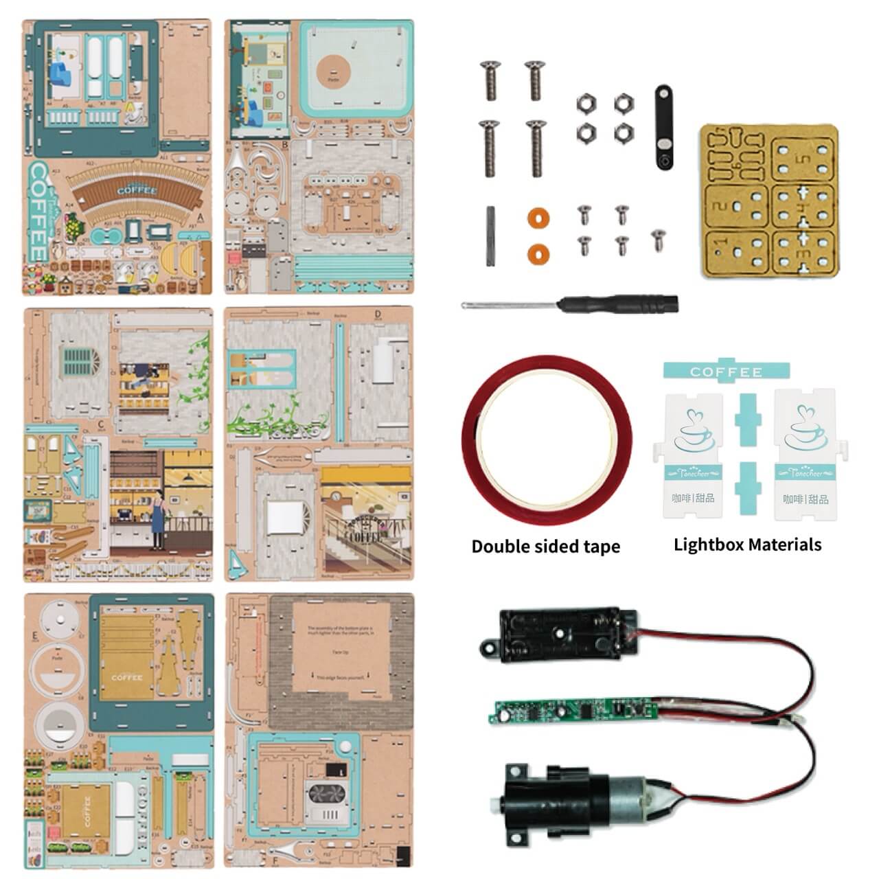 Tonecheer 3D Puzzle Storage Box | Cape Coffee Shop