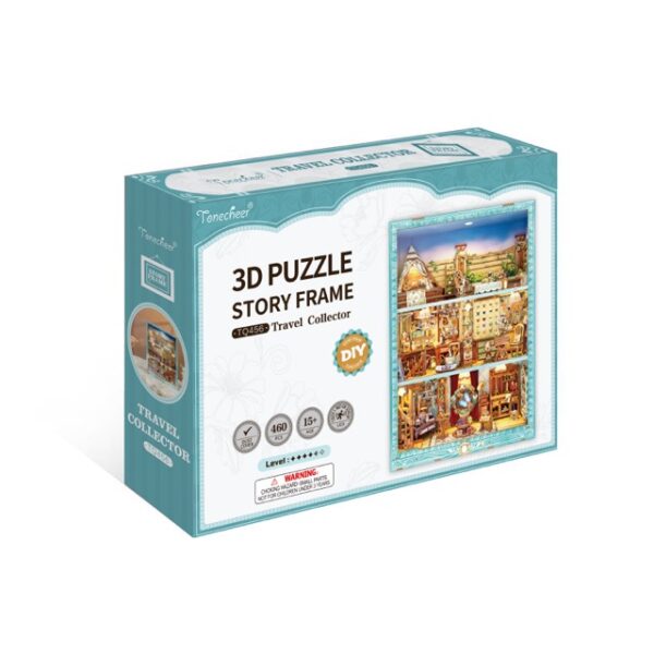 Tonecheer 3D Puzzle Story Frame | Travel Collector