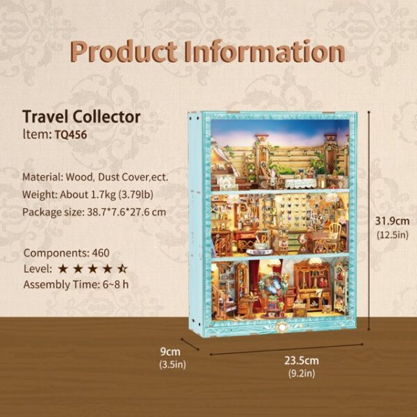 Tonecheer 3D Puzzle Story Frame | Travel Collector