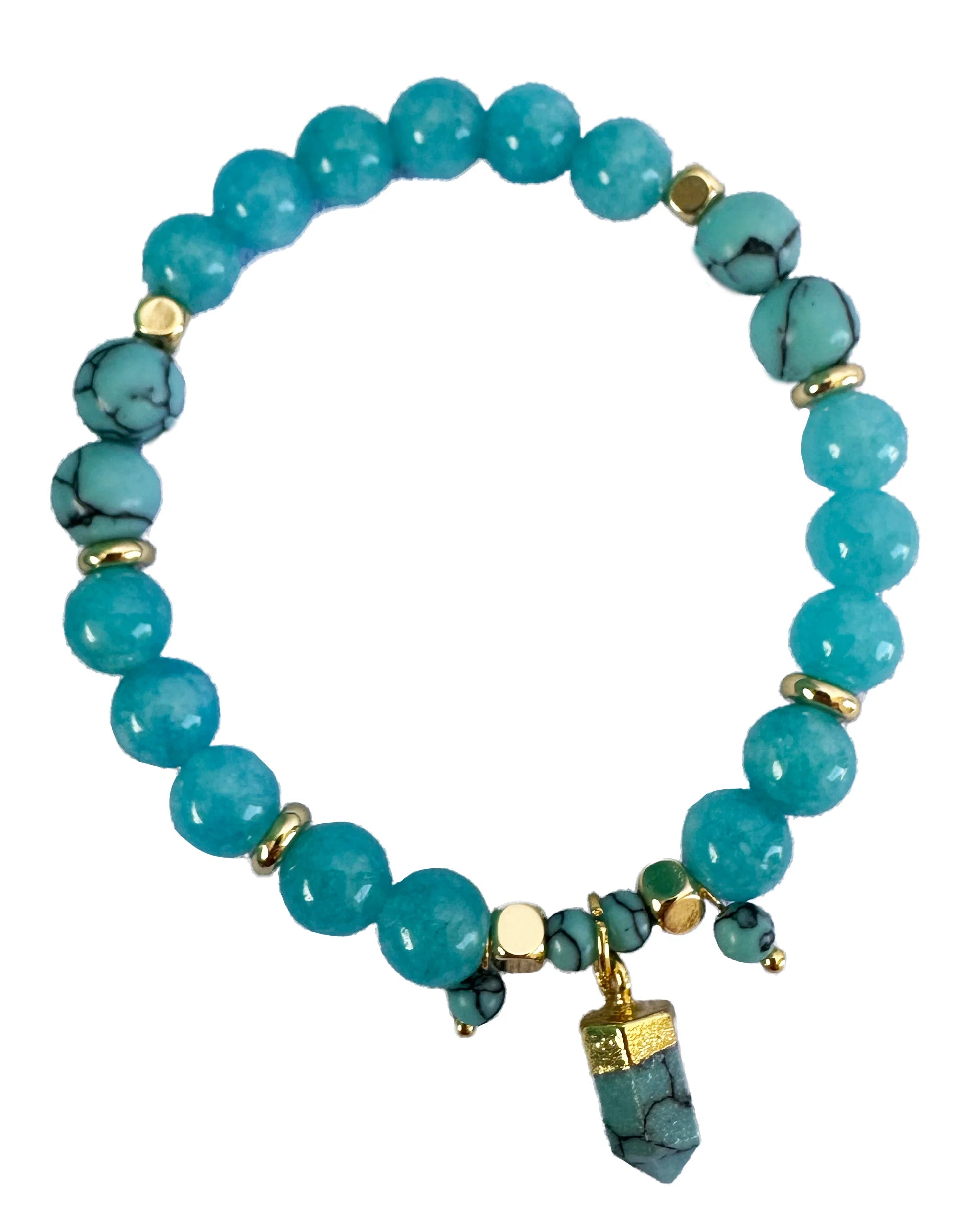 Lisa Pollock Crystal Bracelet | Turquoise