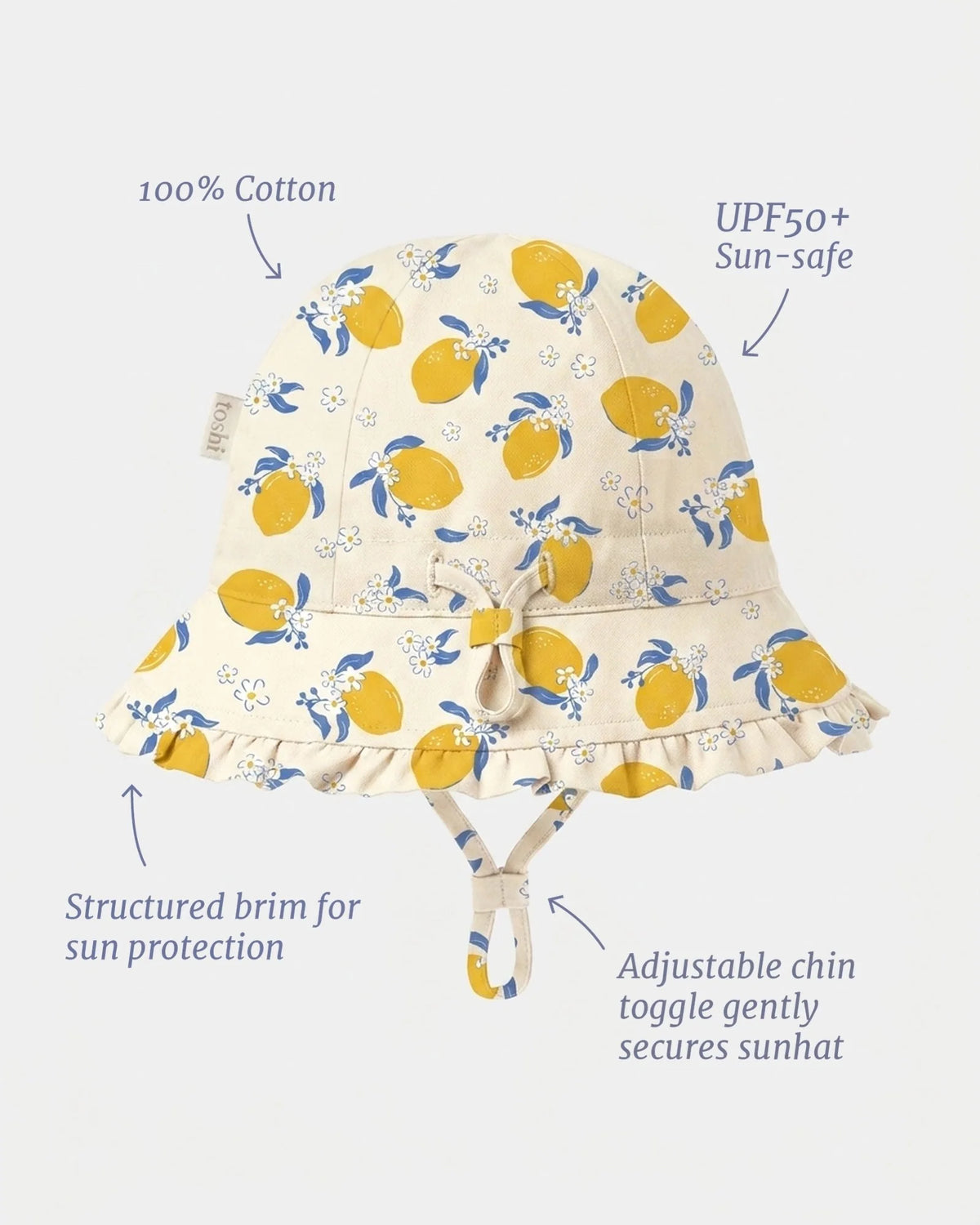 Toshi Bell Hat Arcadia | Lemonade Cream