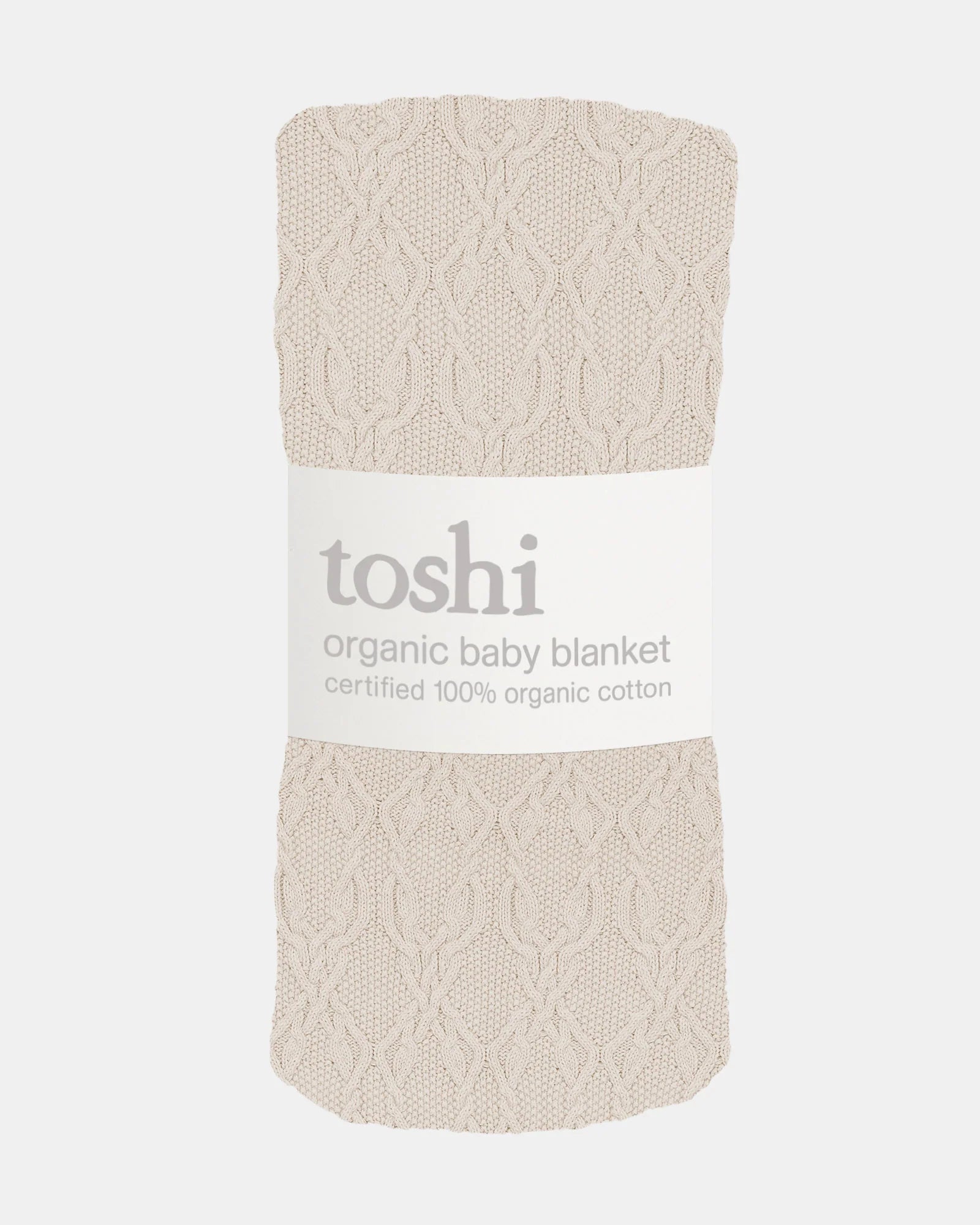 Toshi Organic Blanket | Bowie Oatmeal