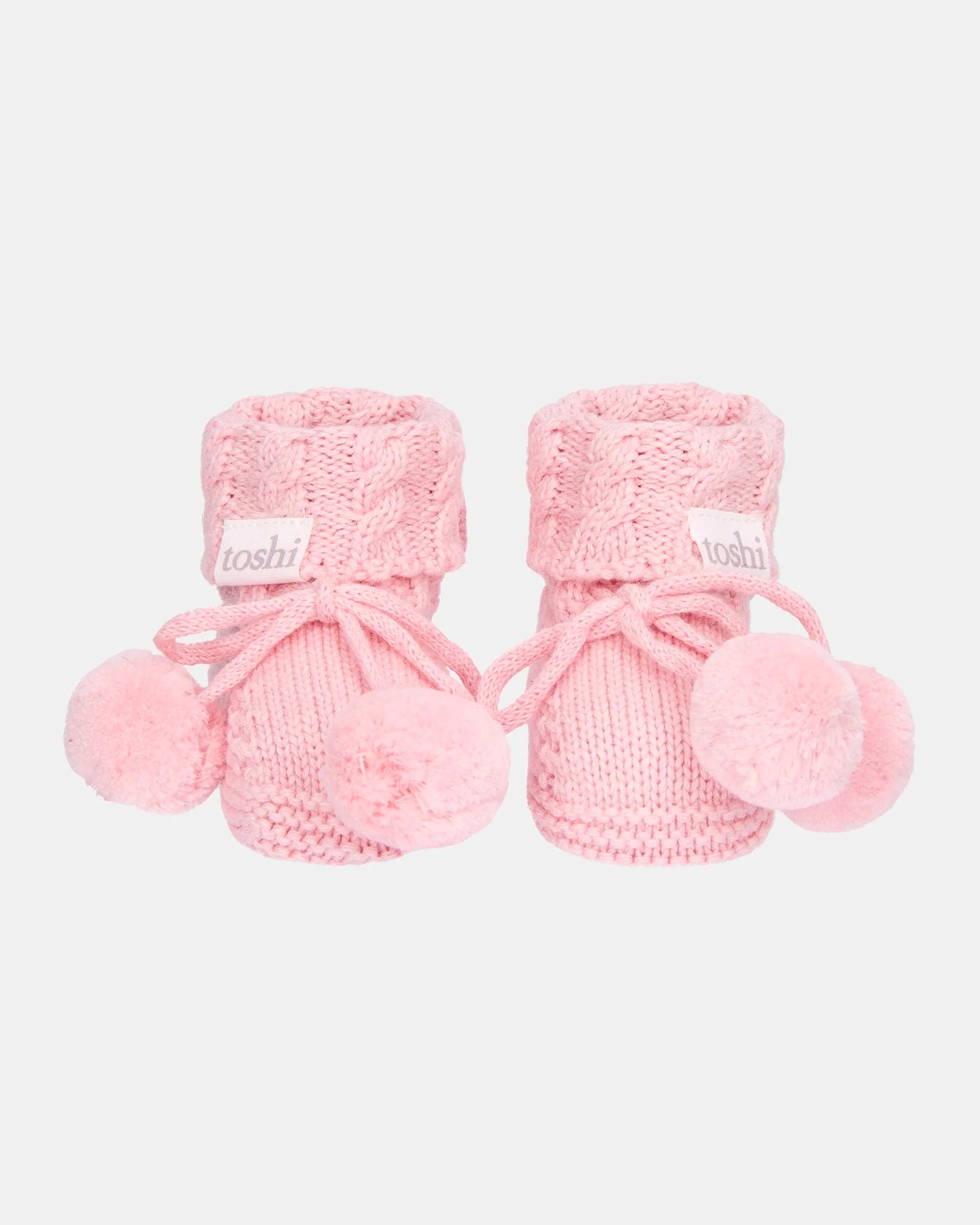 Toshi Organic Booties Yummy | Misty Rose
