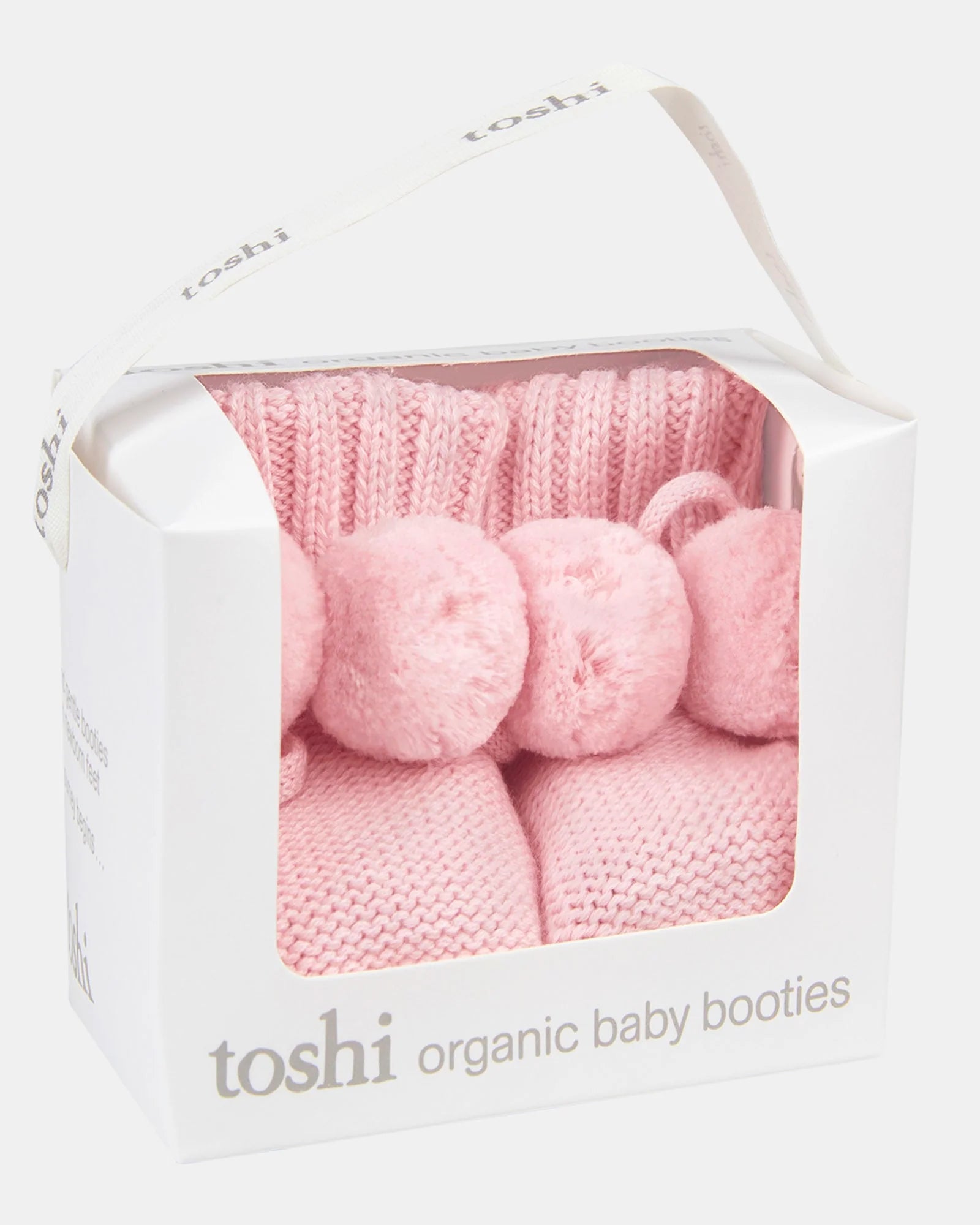 Toshi Organic Booties Yummy | Misty Rose