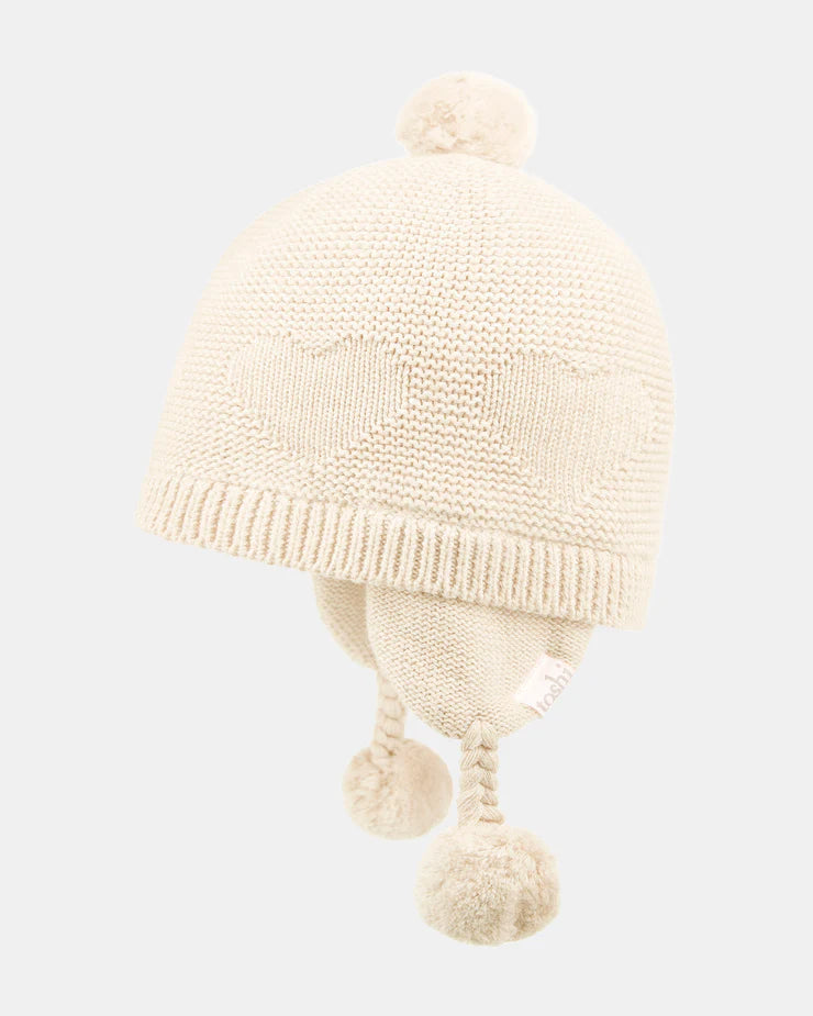 Toshi Organic Earmuff | Heart Feather