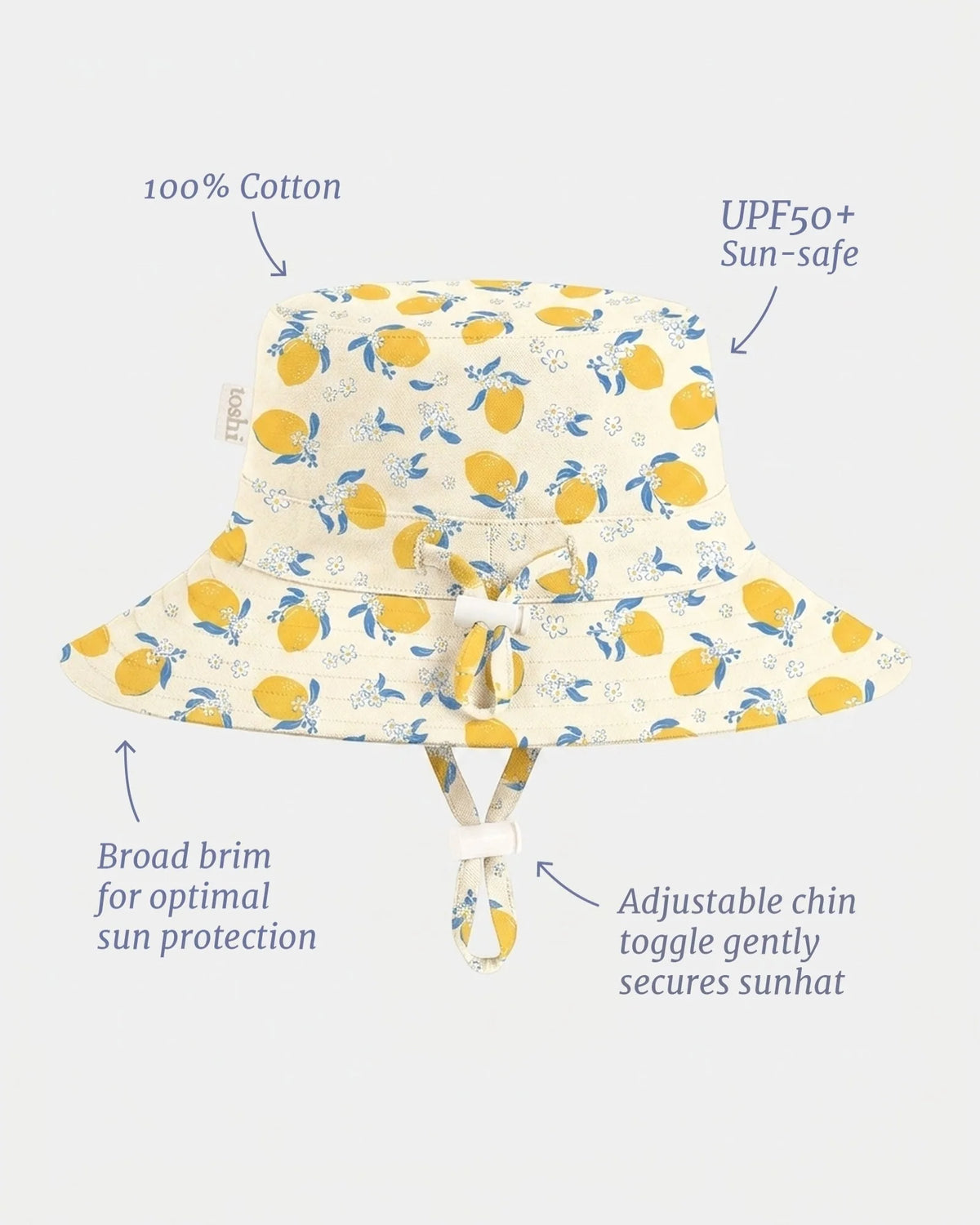 Toshi Sunhat Arcadia | Lemonade Cream