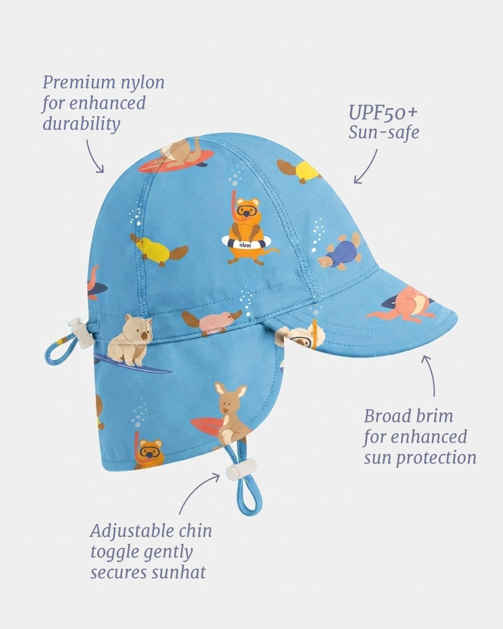 Toshi Swim Flap Cap Pirate | Beach Buddies