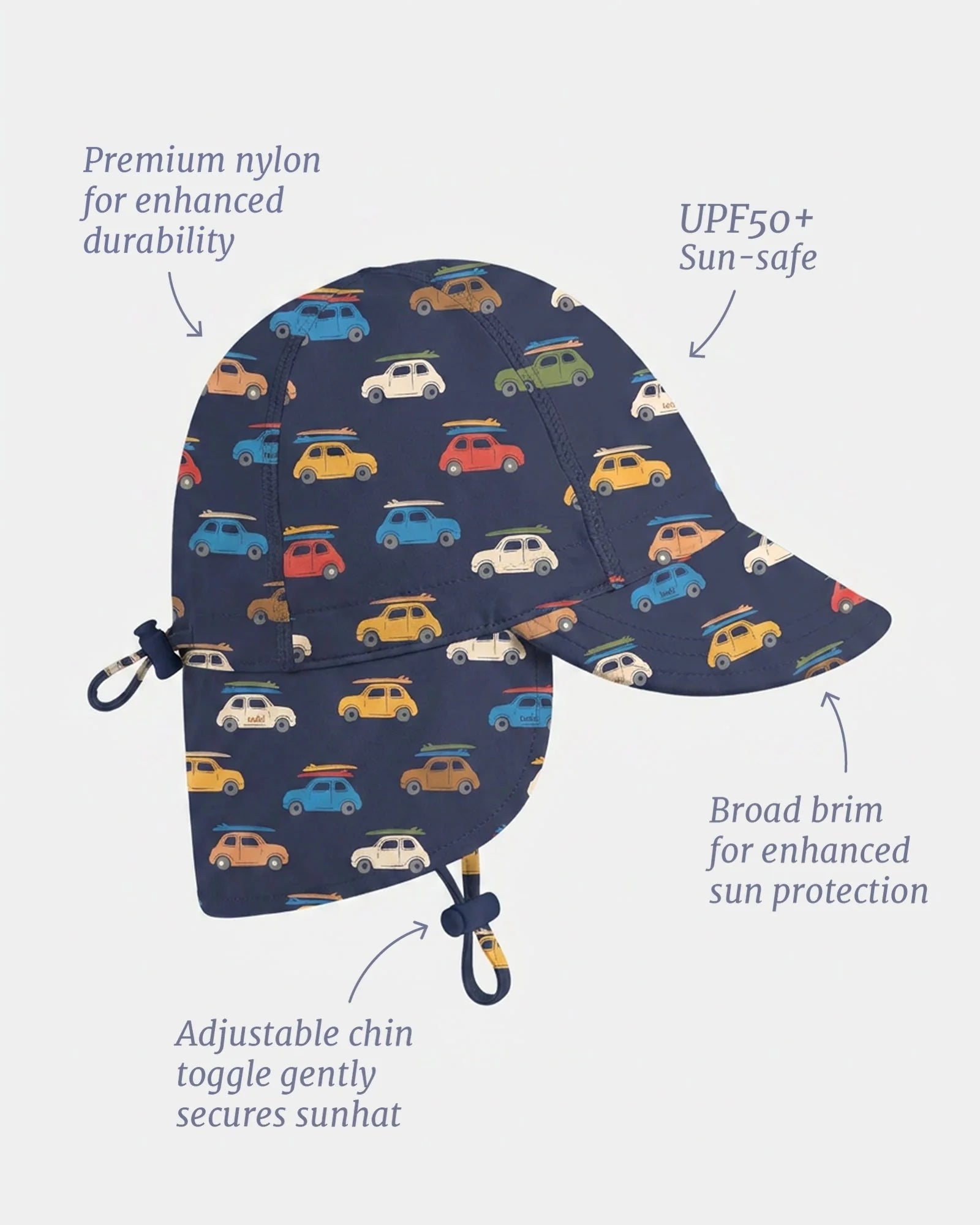 Toshi Swim Flap Cap Pirate Beach | Wave Buggies