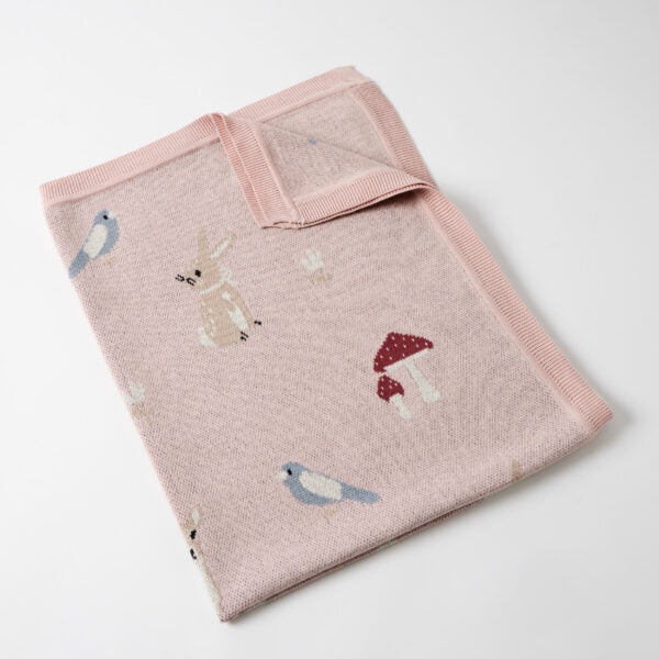 Jiggle & Giggle Knitted Blanket | Enchanted