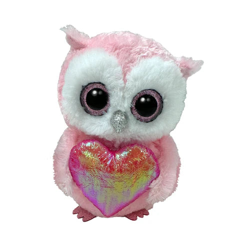 Beanie Boos Regular Valentine | Whisper the Owl with Heart