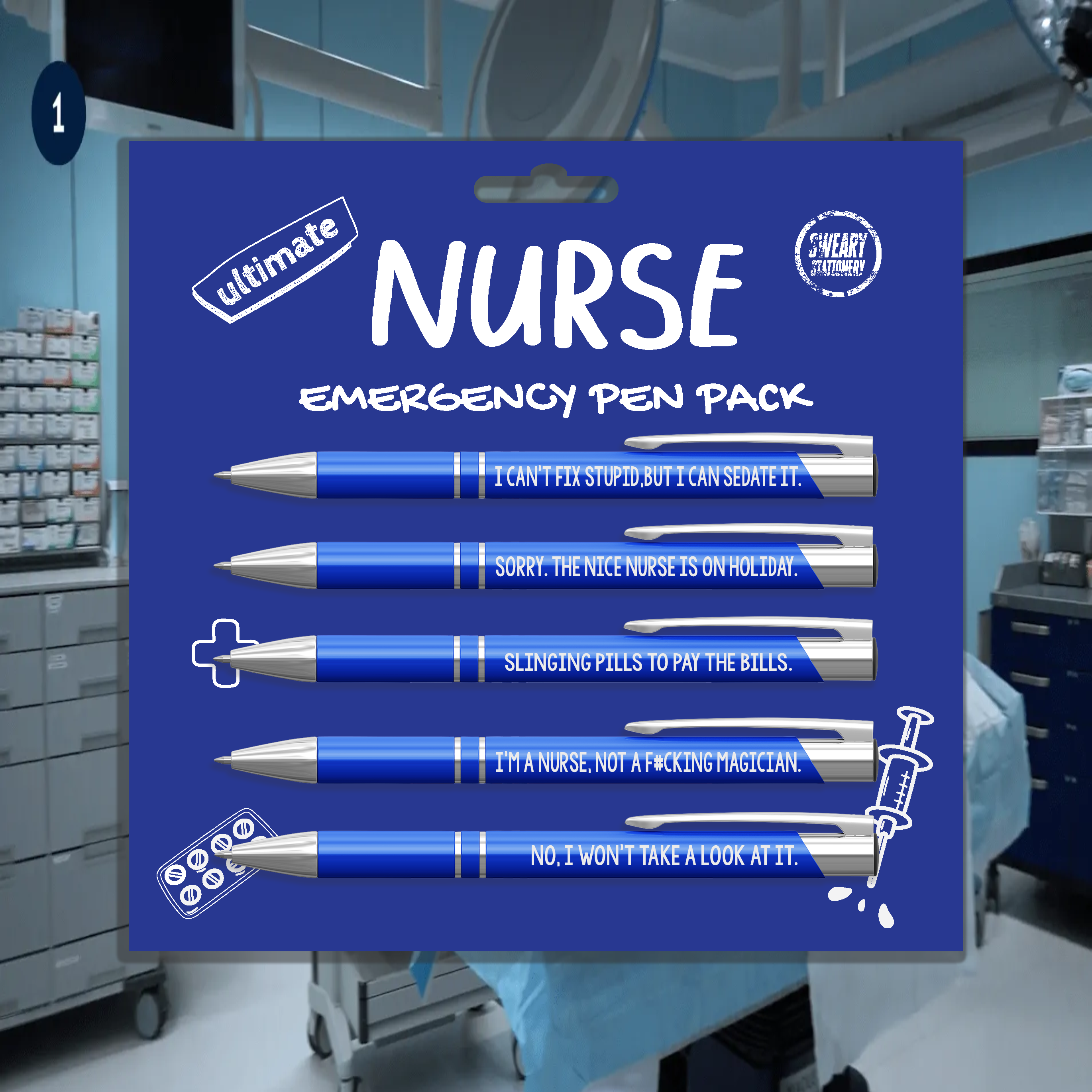 Disrupteed Industries Pens 5pk | Ultimate Nurse