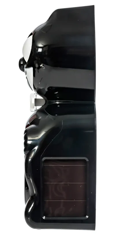 Kit-Cat Solar Digital Alarm Klock Classic Black
