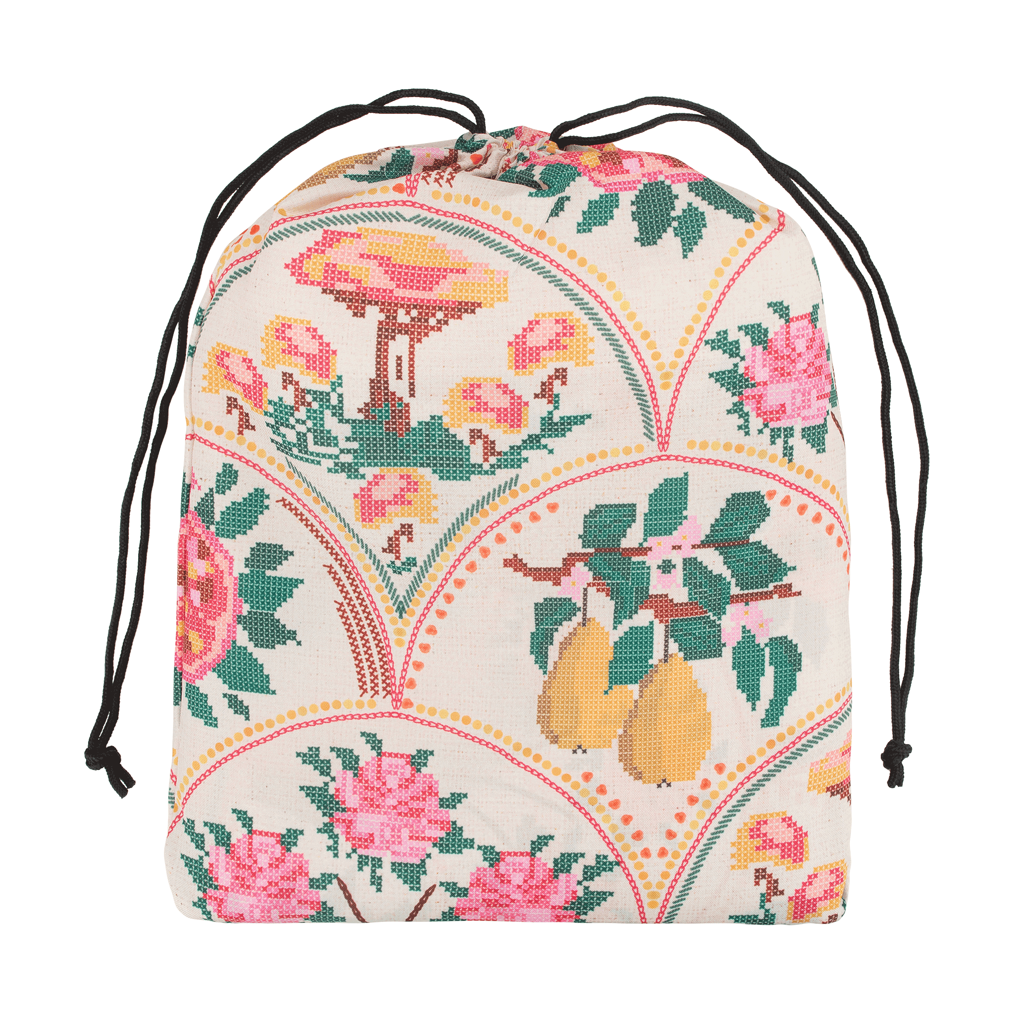 Kollab - Fringed Tablecloth Needlepoint Garden