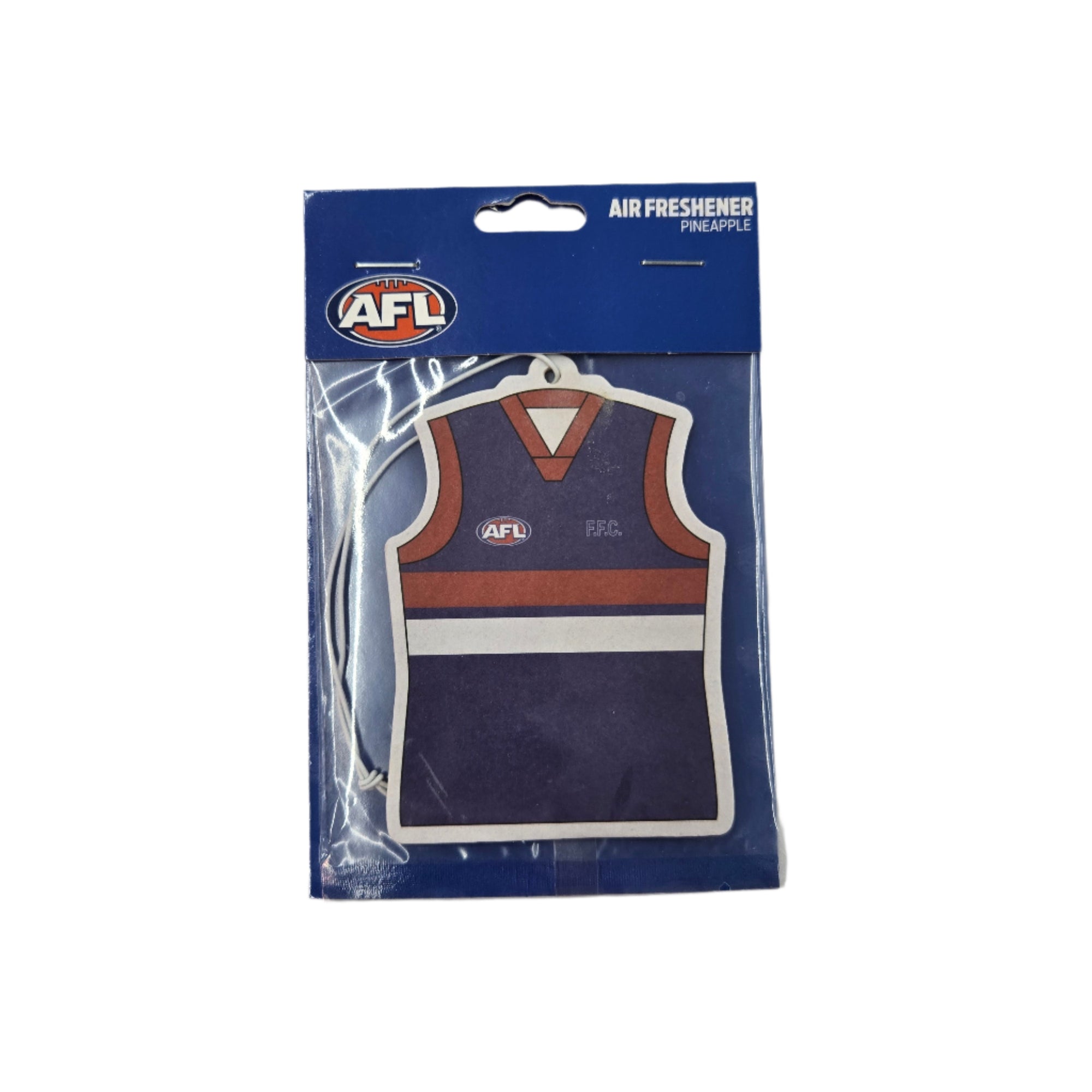 AFL Western Bulldogs Jumper Air Freshener | Pineapple
