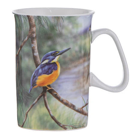 Ashdene Australian Small Birds Collection Mug | Azure Kingfisher
