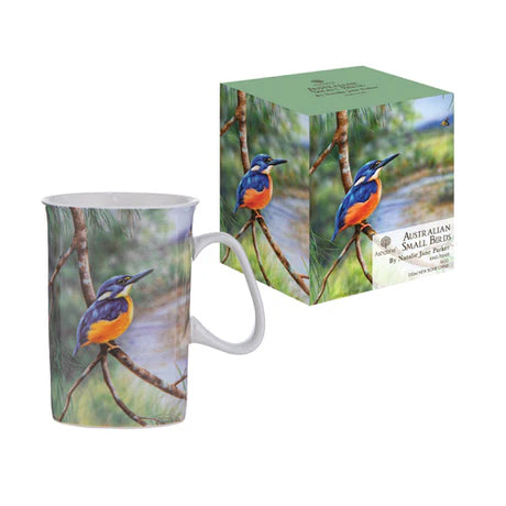 Ashdene Australian Small Birds Collection Mug | Azure Kingfisher