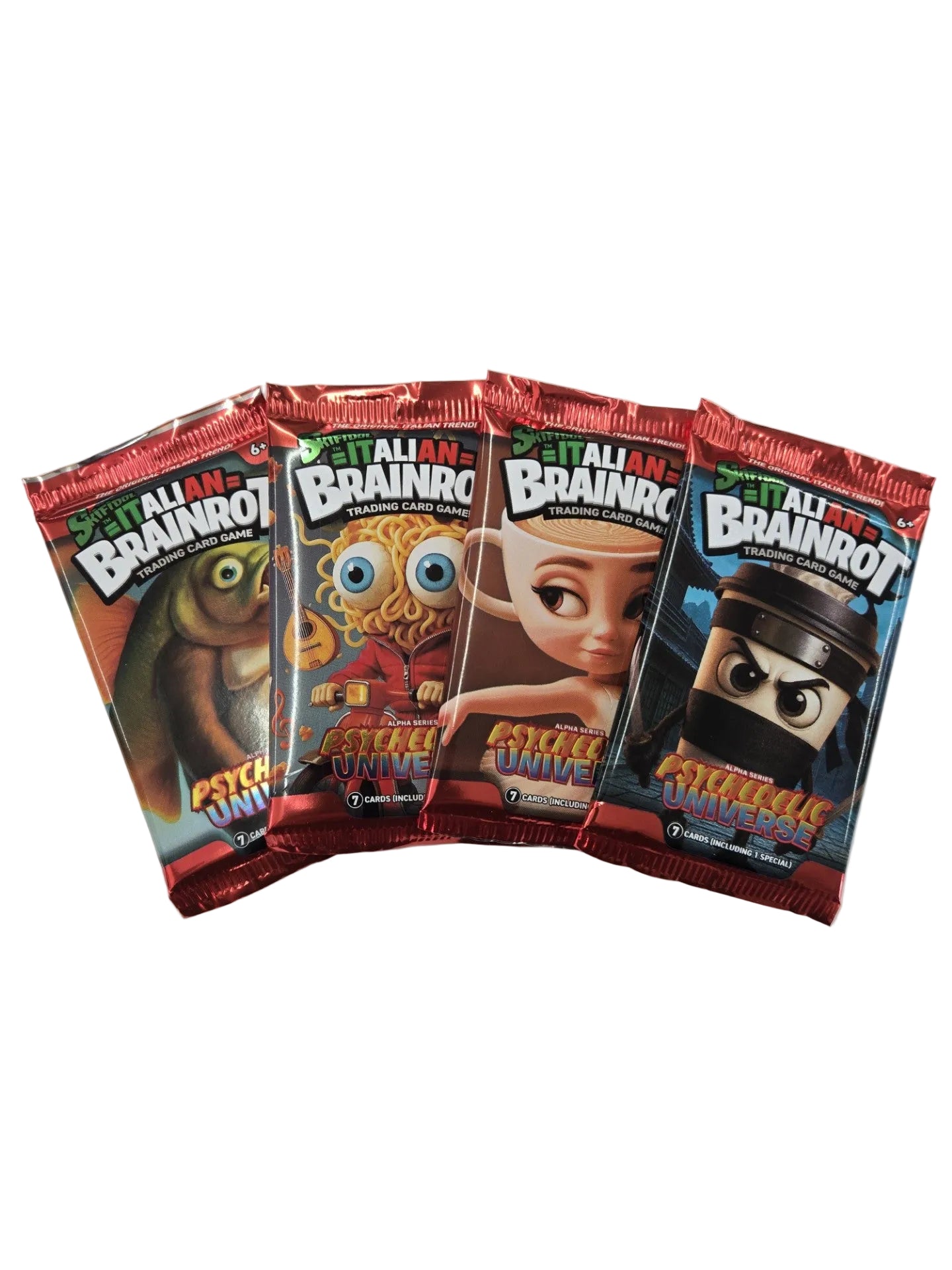 Italian Brainrot Trading Card Booster Pack | Psychedelic Universe