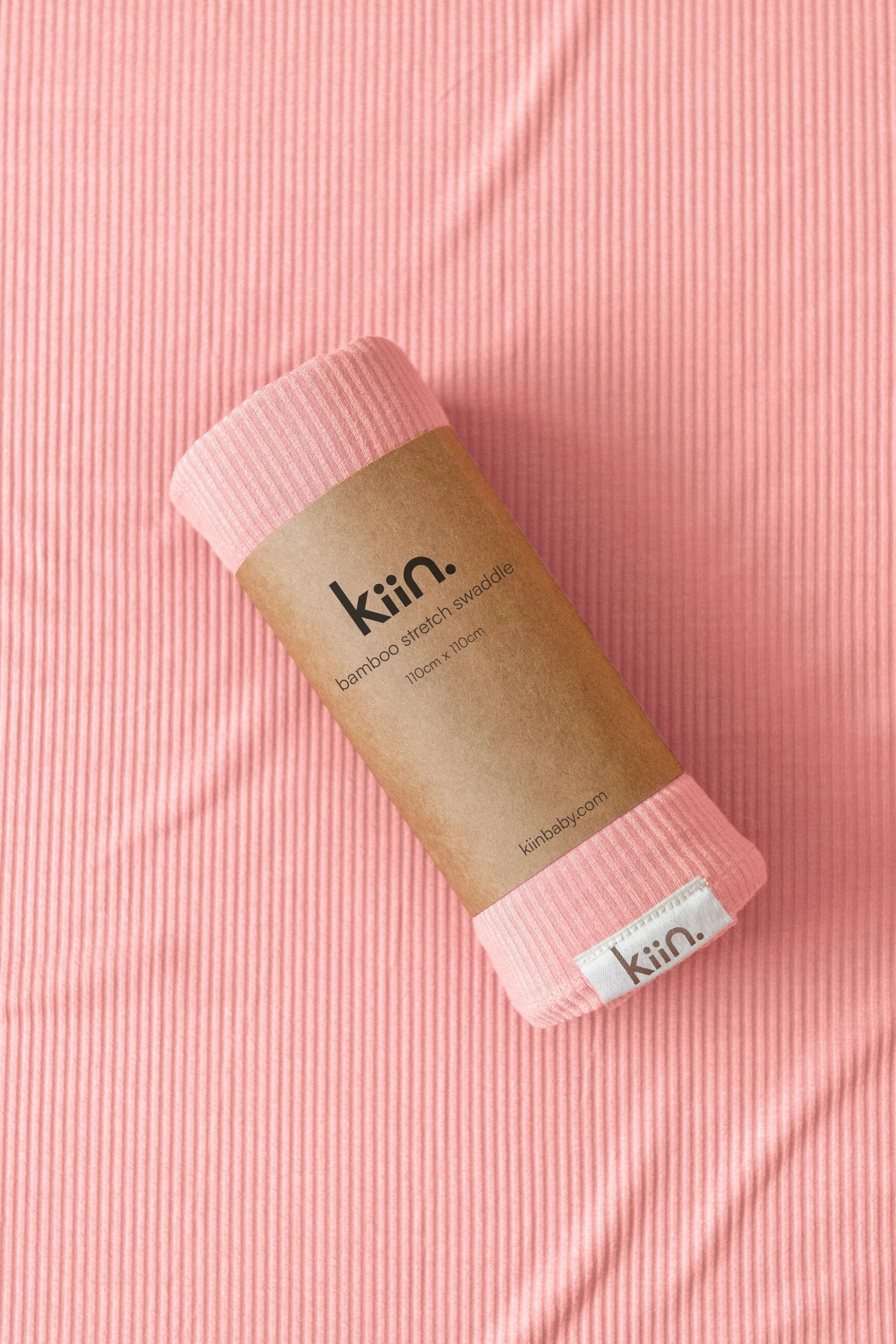 Kiin Baby Bamboo Stretch Swaddle Peony