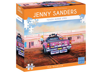 Blue Opal 1000pc Puzzle | Pink Roadhouse