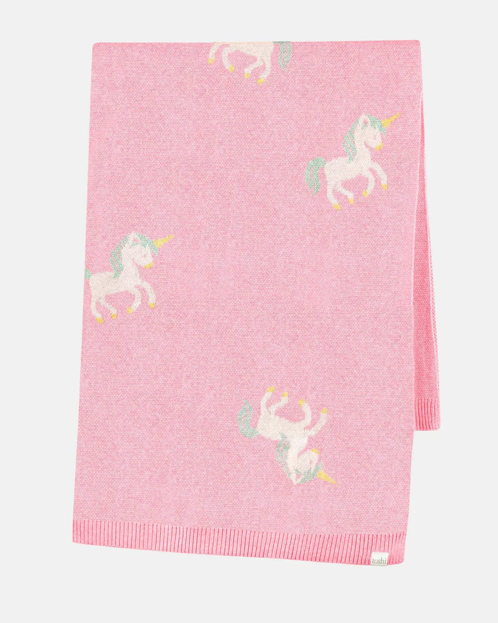 Toshi Organic Blanket Storytime | Unicorn