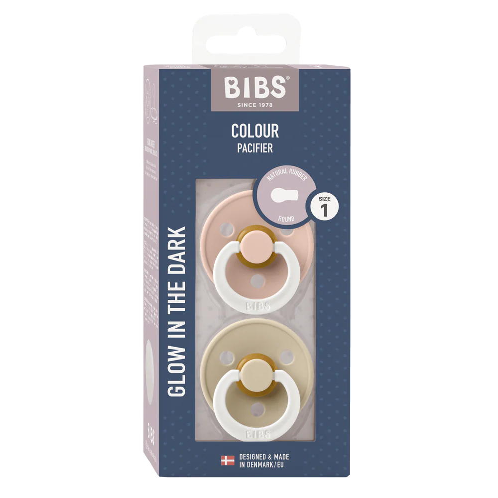 Bibs Dummy | Glow Blush/Vanilla