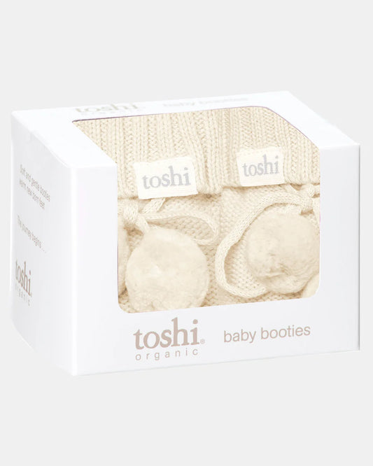 Toshi Organic Booties Marley | Feather