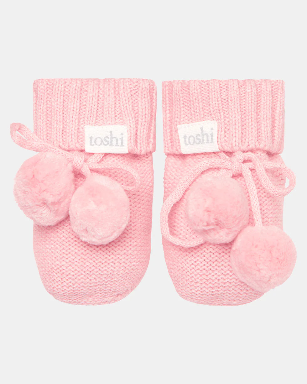 Toshi Organic Booties Marley | Pearl