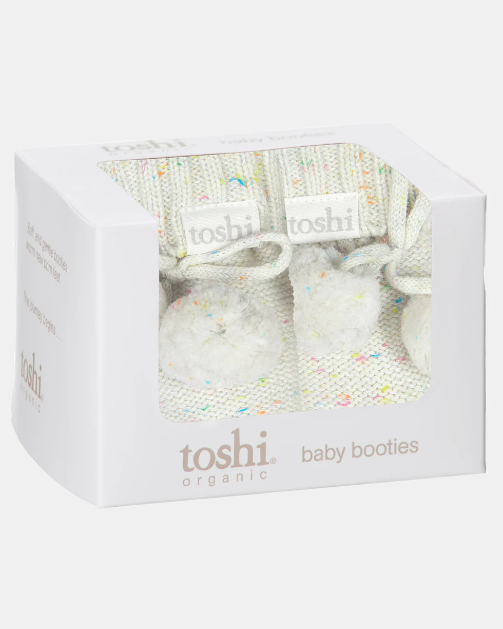 Toshi Organic Booties Marley | Snowflake