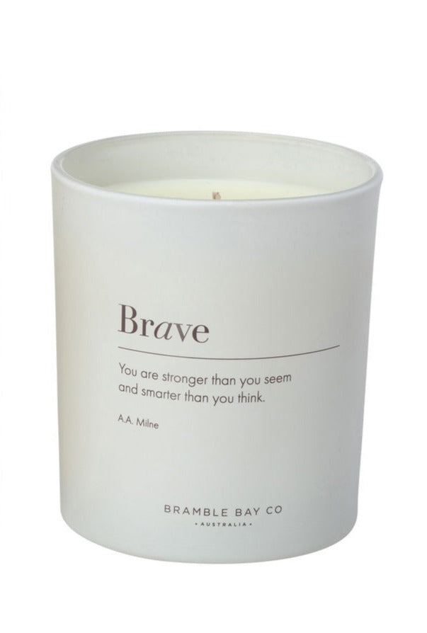 The Inspiration Collection Brave Candle | Lime, Basil & Mandarin