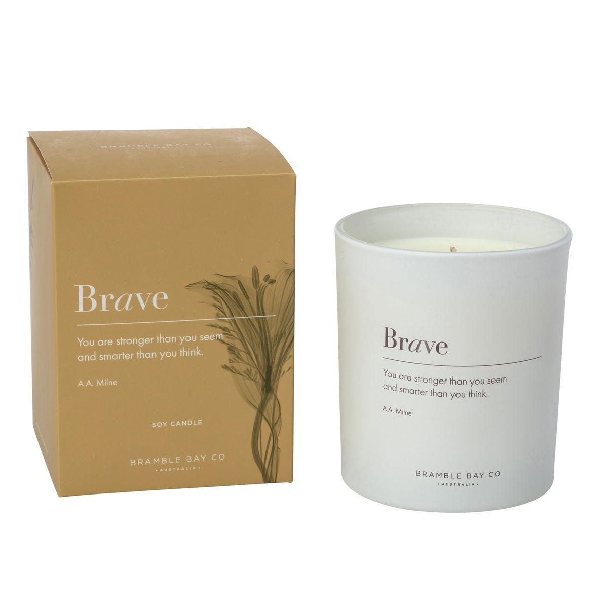 The Inspiration Collection Brave Candle | Lime, Basil & Mandarin