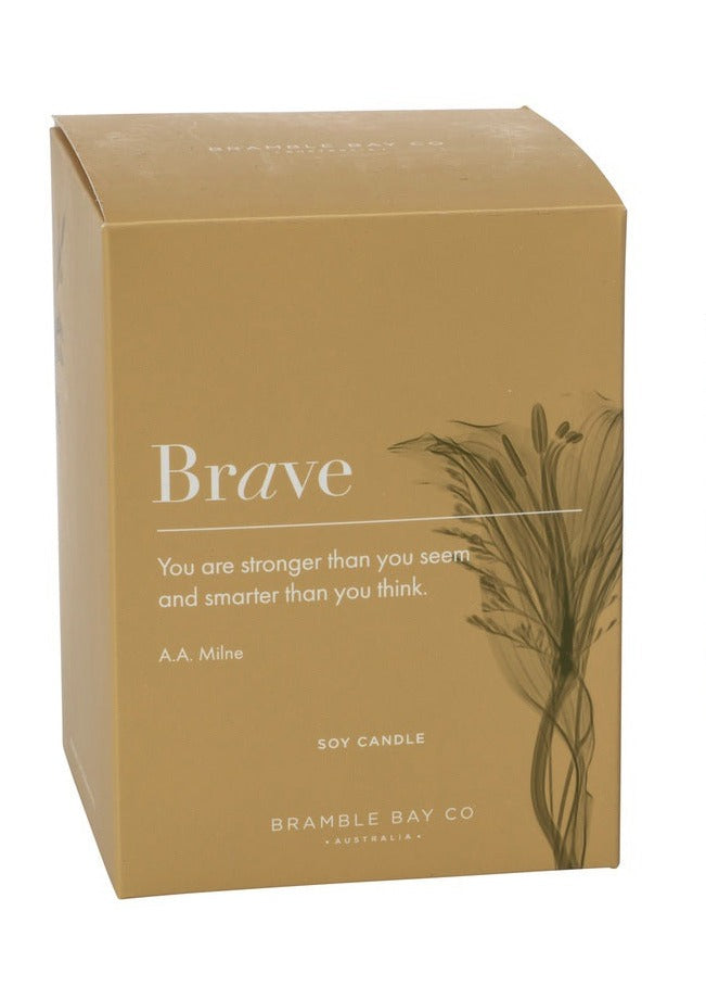 The Inspiration Collection Brave Candle | Lime, Basil & Mandarin