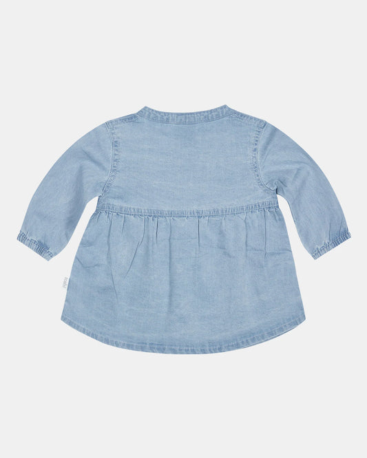 Toshi Dress Denim L/S | Brumby