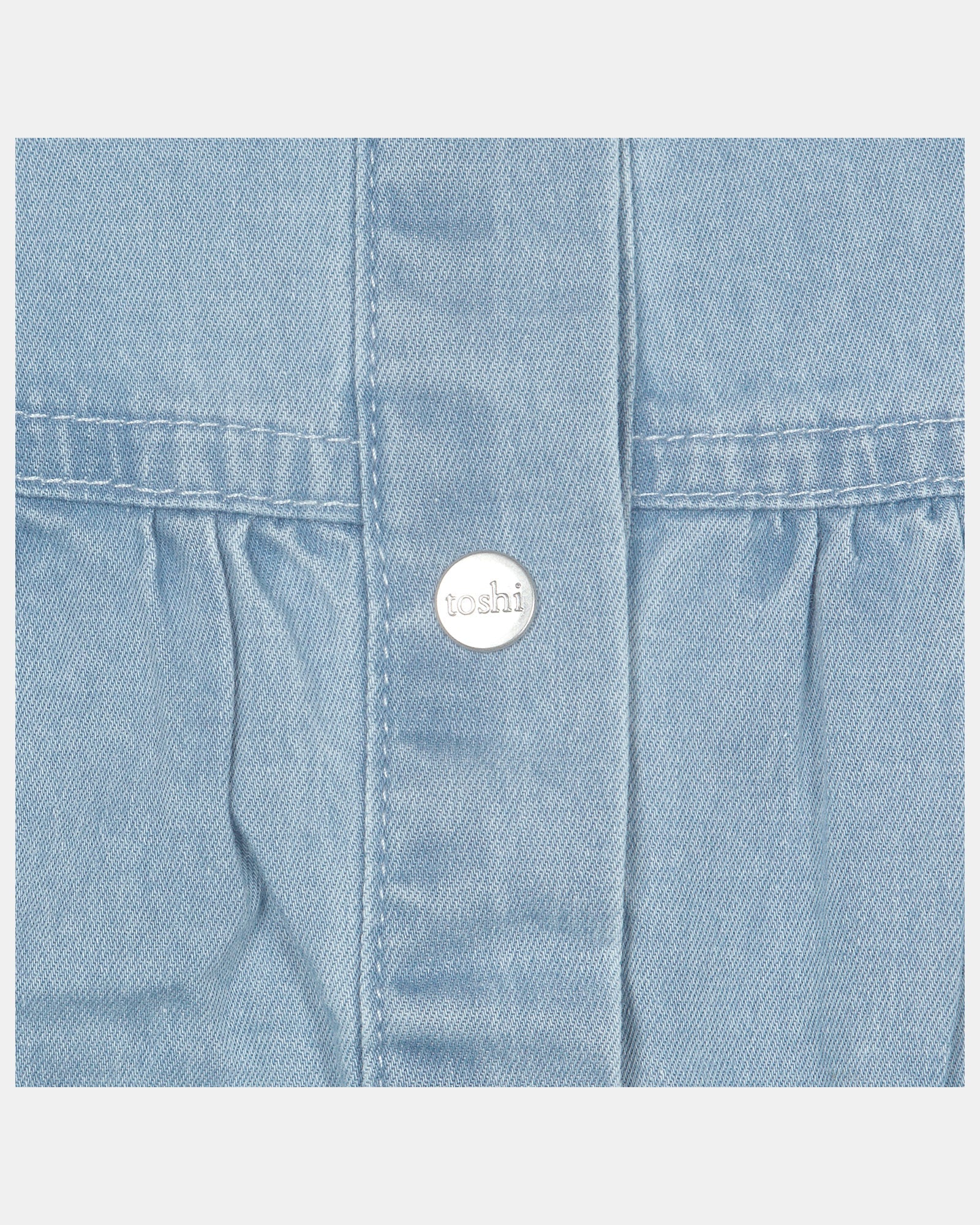 Toshi Dress Denim L/S | Brumby